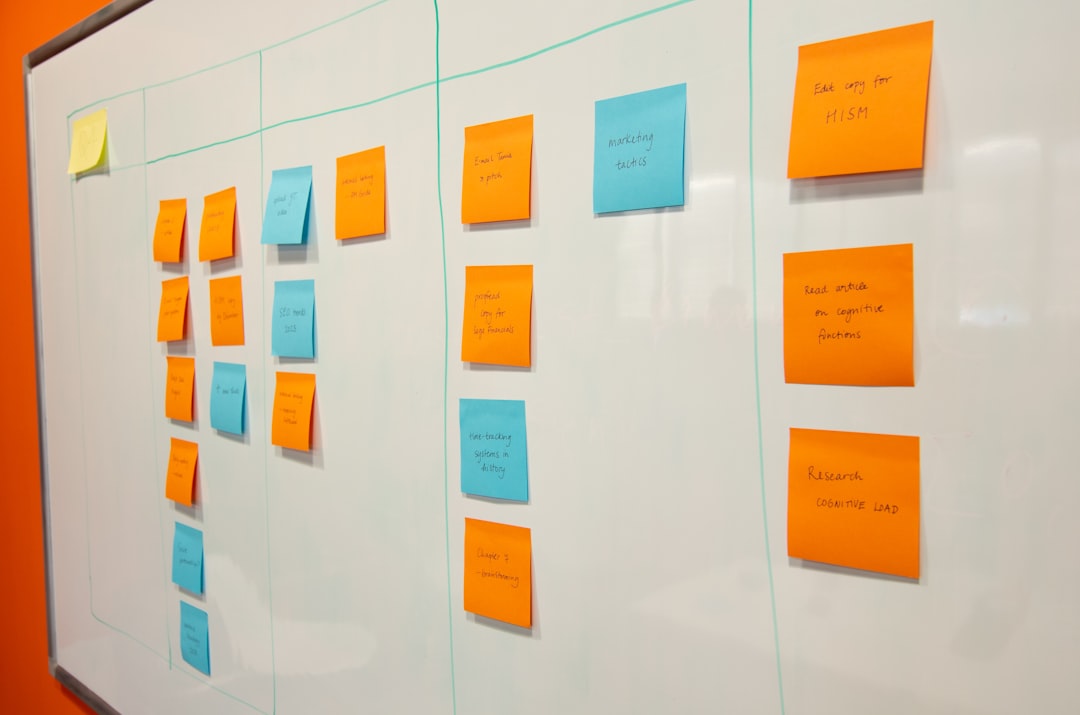 Team brainstorming ideas in a creative studio