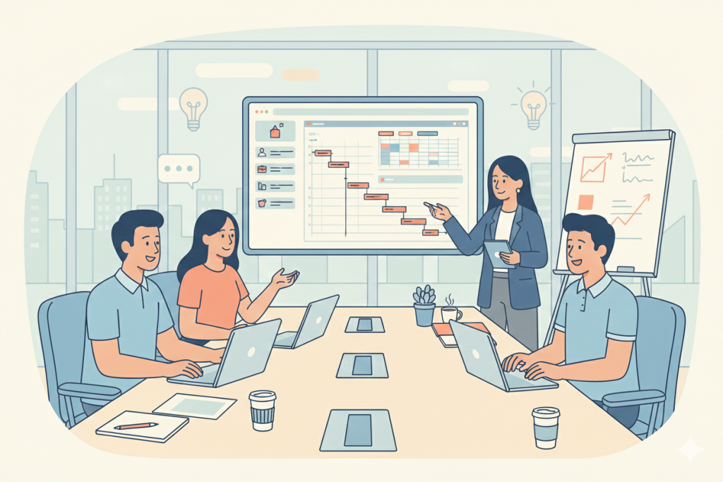 Design Agency in India blog title image of people sitting