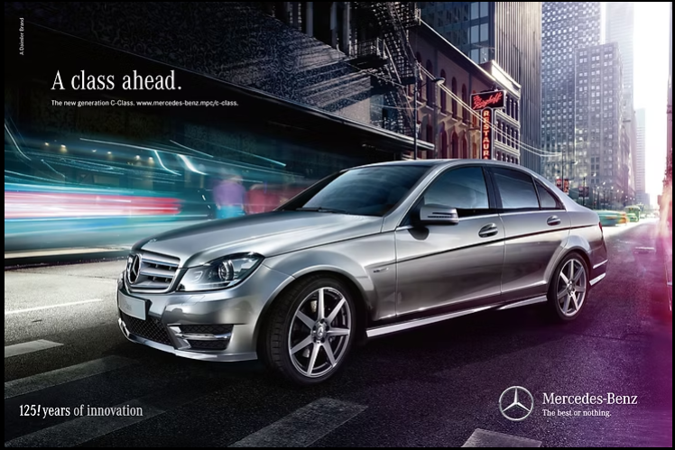 The Ruler Archetype in Branding example mercedes benz car brand